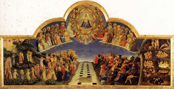Fra Angelico Universal Judgment oil painting picture
